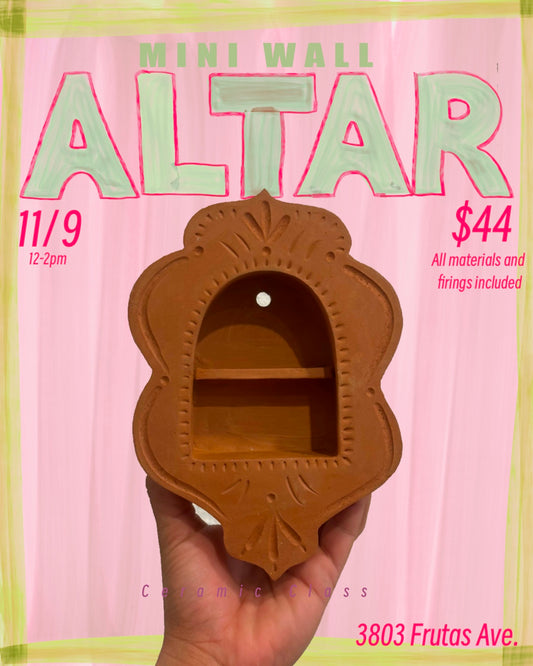 Wall altar class Nov.9th