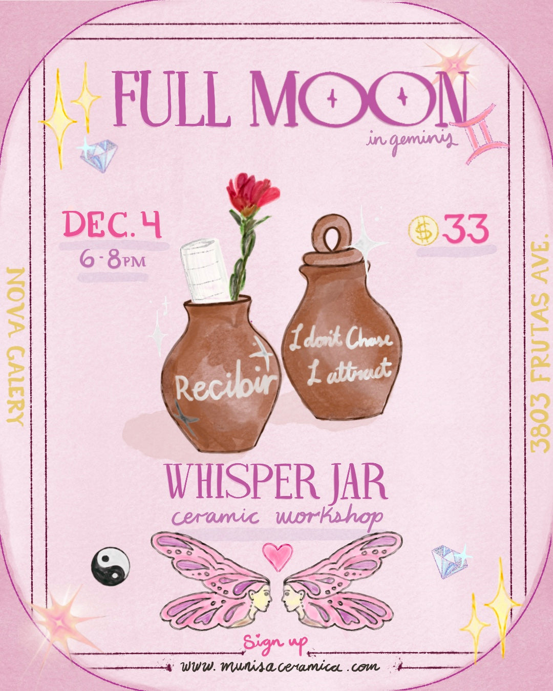 Full moon workshop Dec.4